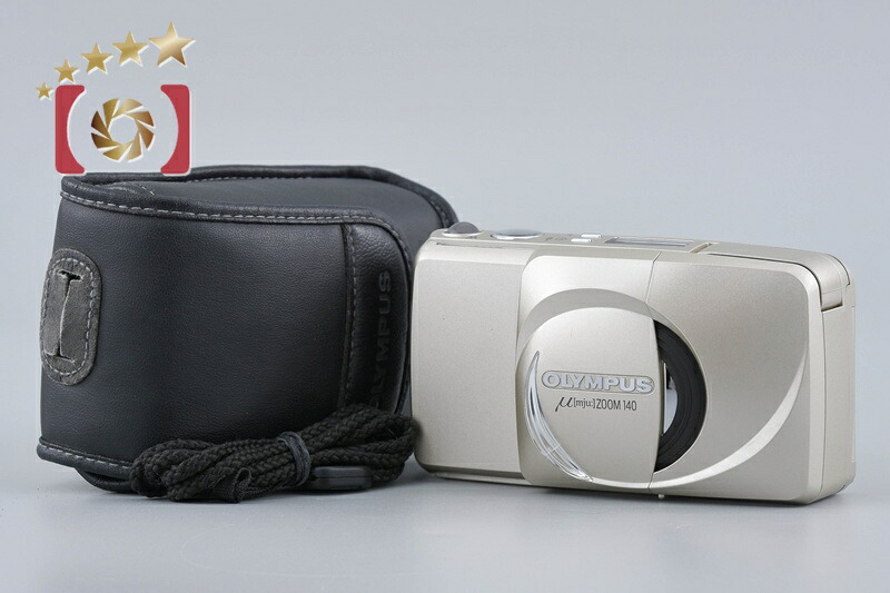 【中古】OLYMPUS オリンパス μ[mju:] ZOOM 140 コンパクトフィルムカメラ