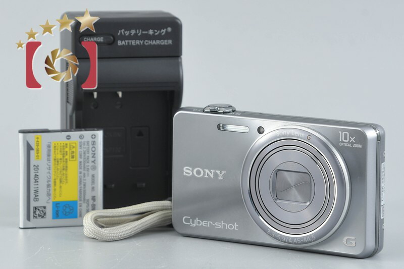 【中古】SONY ソニー Cyber-shot DSC-WX100 シルバー コンパクトデジタルカメラ