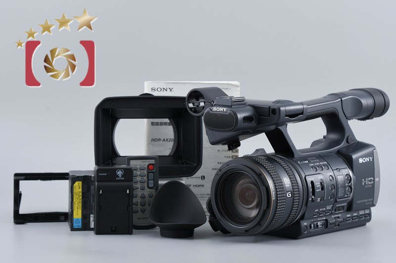 【中古】SONY ソニー HANDYCAM HDR-AX2000 デジタルテレビカメラ