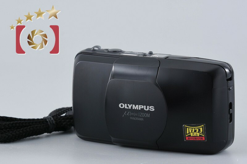 【中古】OLYMPUS オリンパス μ[mju:] ZOOM PANORAMA コンパクトフィルムカメラ