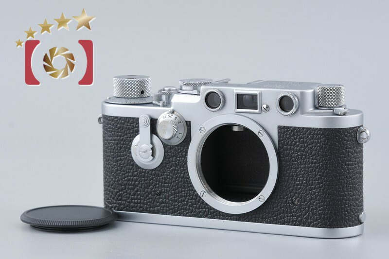 【中古】Leica ライカ IIIf レッドダイヤル セルフタイマー付き レンジファインダーフィルムカメラ