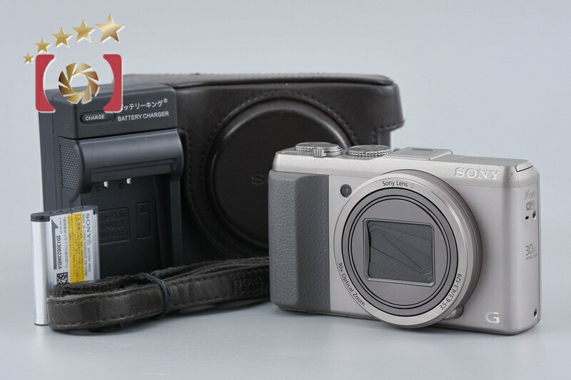 【中古】SONY ソニー Cyber-shot DSC-HX50V シルバー コンパクトデジタルカメラ 多言語対応