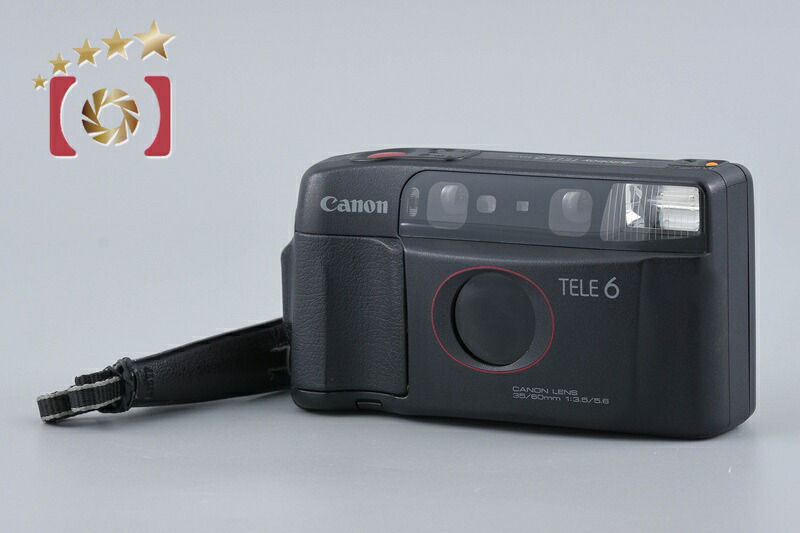 【中古】Canon キヤノン Autoboy TELE 6 DATE コンパクトフィルムカメラ