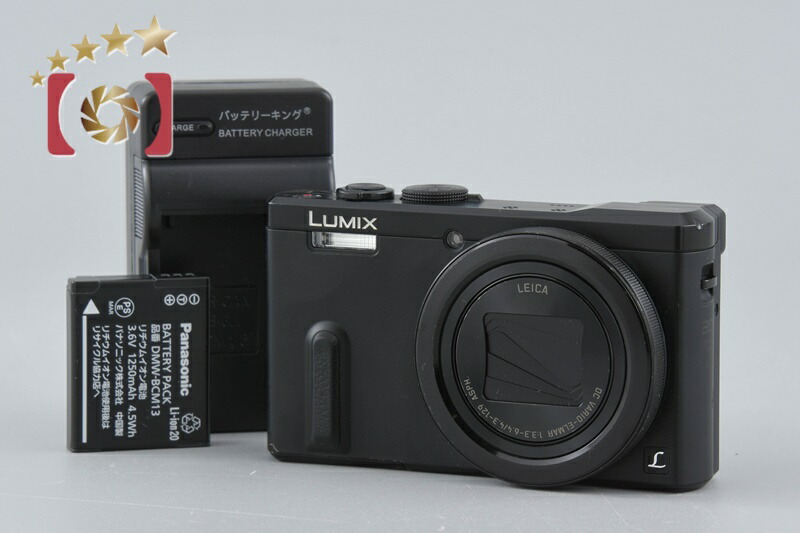 【中古】Panasonic パナソニック LUMIX DMC-TZ60 黒いこと コンパクトデジタルカメラ
