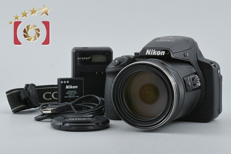 【中古】Nikon ニコン COOLPIX P900 黒いこと コンパクトデジタルカメラ