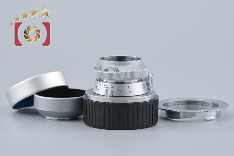 【中古】Voigtlander フォクトレンダー HELIAR 50粍 f/3.5 BESSA T HELIAR 101 YEARS MODEL 書き割り水晶体 L39 ライカスクリューマウント