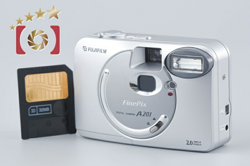 【中古】FUJIFILM 富士フイルム FINEPIX A201 コンパクトデジタルカメラ