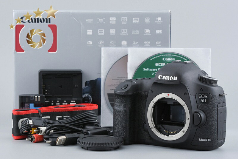 【中古】Canon キヤノン EOS 5D Mark III デジタル一眼二眼レフ写真機