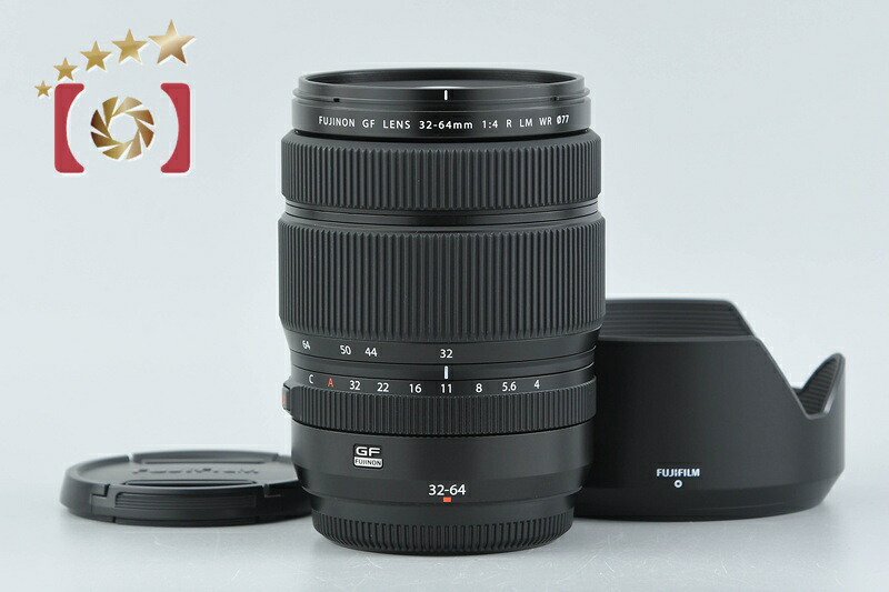 【中古】FUJIFILM 富士フイルム GF 32-64粍 f/4 R LM WR