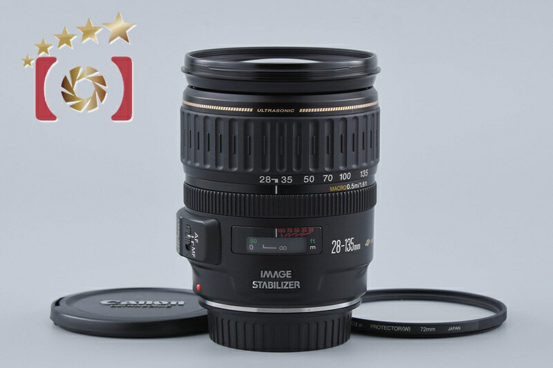 【中古】Canon キヤノン EF 28-135粍 f/3.5-5.6 IS USM