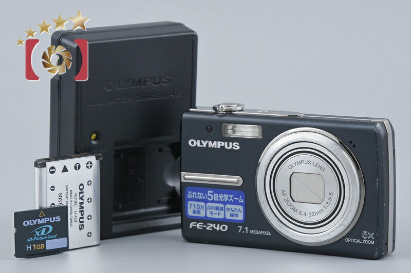 【中古】OLYMPUS オリンパス Camedia FE-240 コンパクトデジタルカメラ