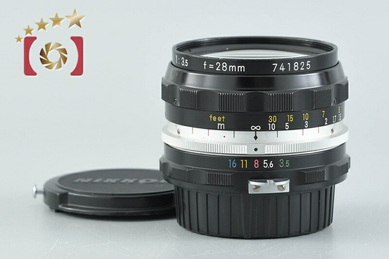 【中古】Nikon ニコン NIKKOR-H Auto 28粍 f/3.5