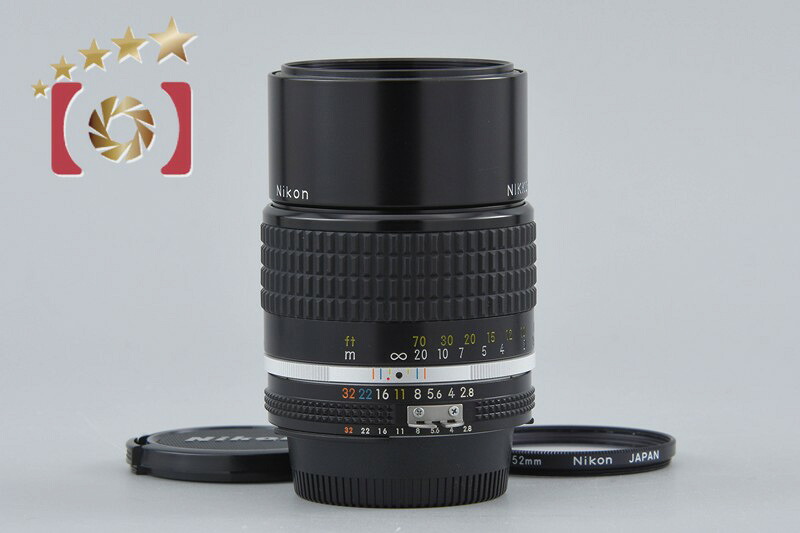 【中古】Nikon ニコン Ai-S NIKKOR 135粍 f/2.8