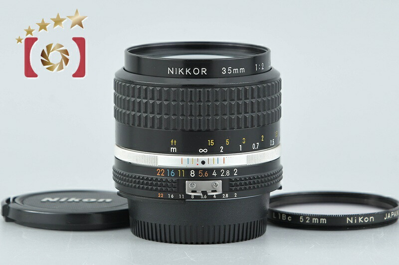 【中古】Nikon ニコン Ai-S NIKKOR 35粍 f/2