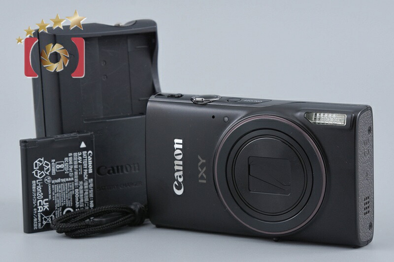 【中古】Canon キヤノン IXY 650 黒いこと コンパクトデジタルカメラ