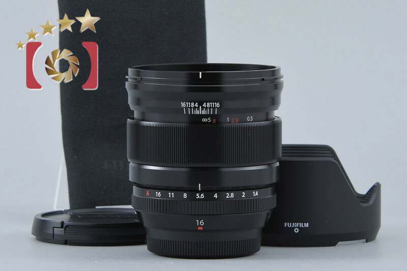 【中古】FUJIFILM 富士フイルム XF 16粍 f/1.4 R WR