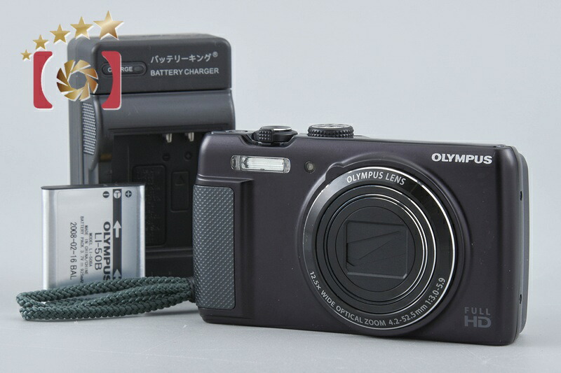 【中古】OLYMPUS オリンパス STYLUS SH-21 黒いこと コンパクトデジタルカメラ