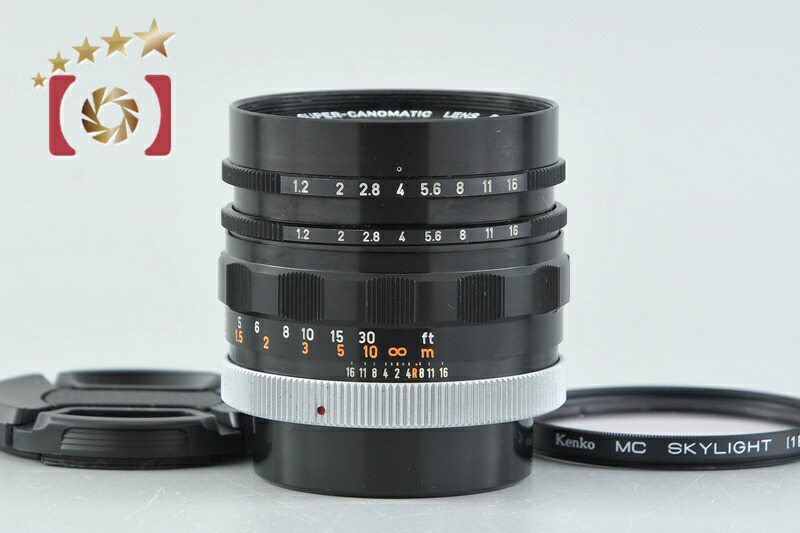 【中古】Canon キヤノン SUPER-CANOMATIC R 58粍 f/1.2