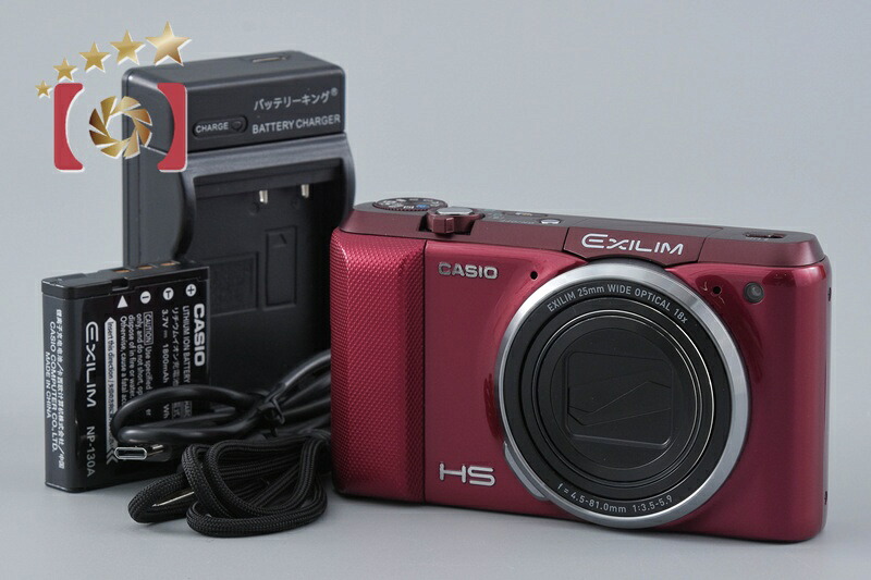 【中古】Casio カシオ HIGH SPEED EXILIM EX-ZR850 赤いこと コンパクトデジタルカメラ