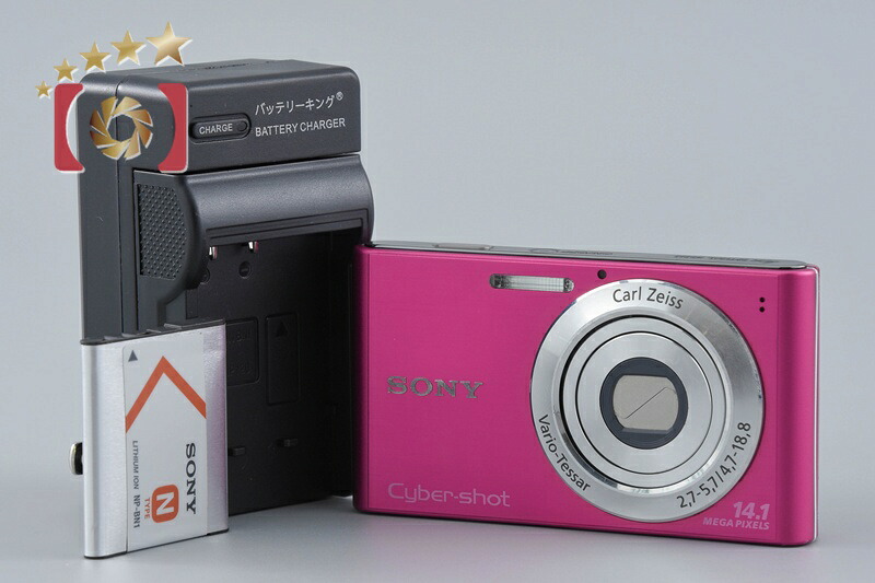 【中古】SONY ソニー Cyber-shot DSC-W320 さくら色 コンパクトデジタルカメラ