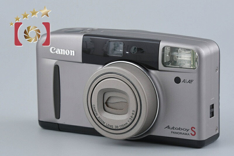 【中古】Canon キヤノン Autoboy S PANORAMA コンパクトフィルムカメラ