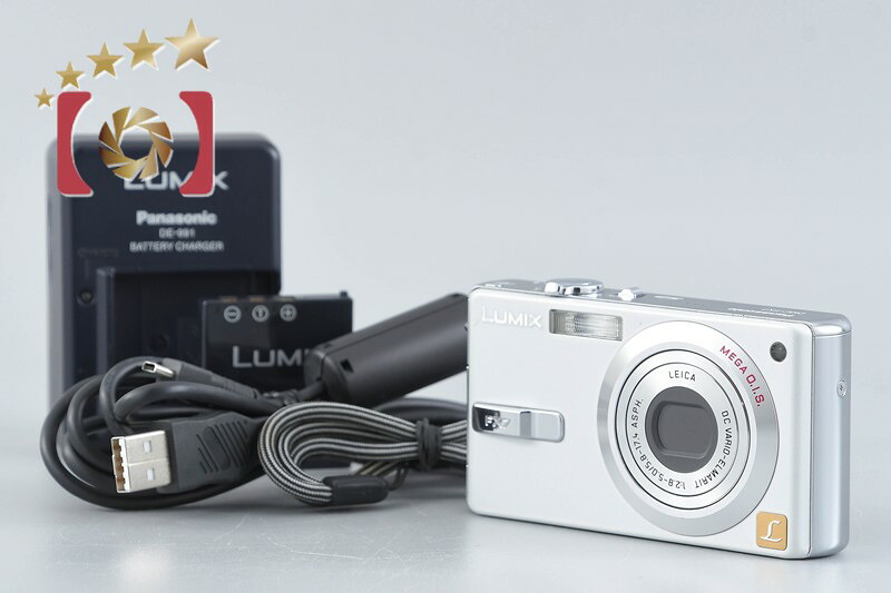 【中古】Panasonic パナソニック LUMIX DMC-FX7 パール白いこと コンパクトデジタルカメラ