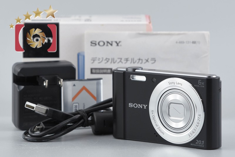 【中古】SONY ソニー Cyber-shot DSC-W810 黒いこと デジタルスチルカメラ 元箱付き添い人