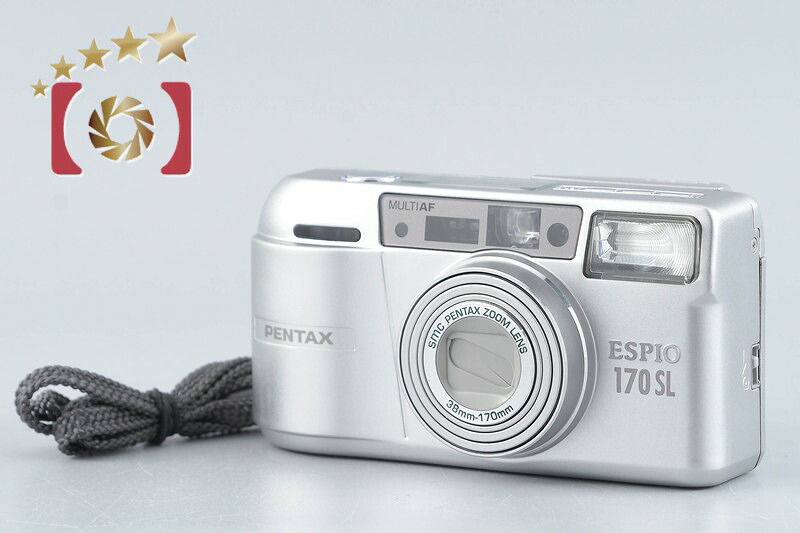 【中古】PENTAX ペンタックス ESPIO 170SL しろがね色 コンパクトフィルムカメラ