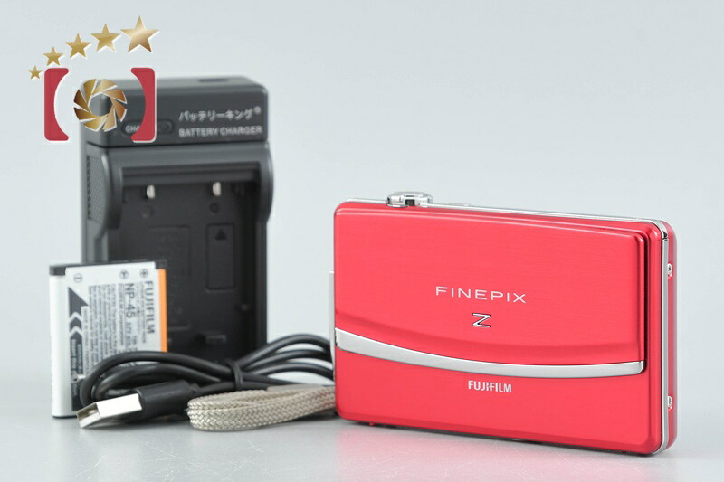 【中古】FUJIFILM 富士フイルム FINEPIX Z90 赤いこと コンパクトデジタルカメラ