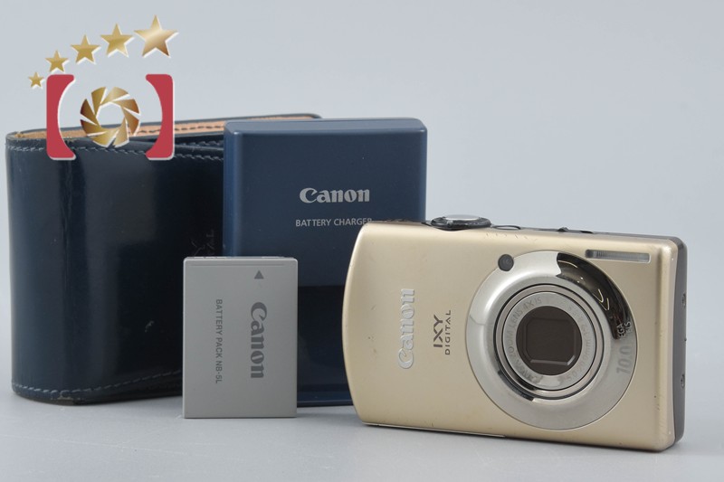 【中古】Canon キヤノン IXY Digital 920 IS ゴールド コンパクトデジタルカメラ
