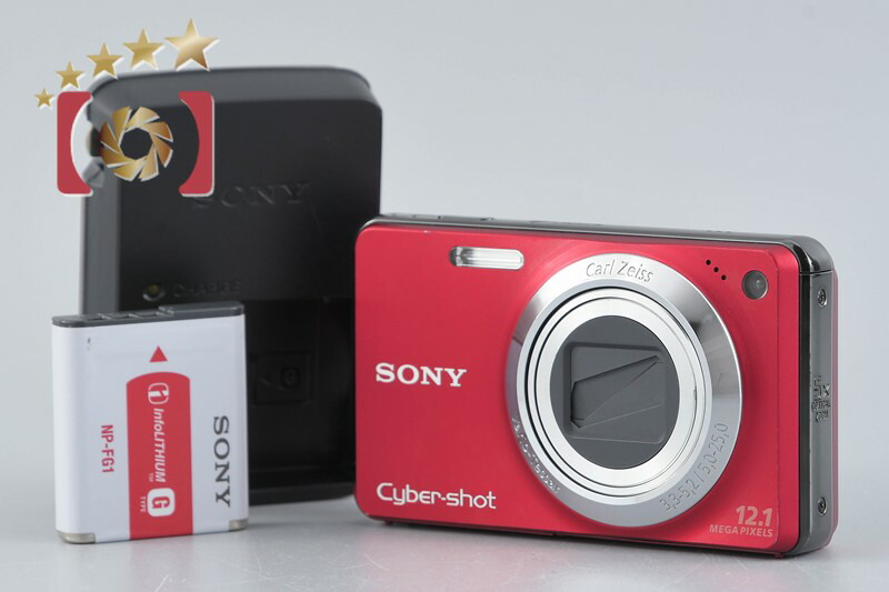 【中古】SONY ソニー Cyber-shot DSC-W270 赤いこと デジタルスチルカメラ