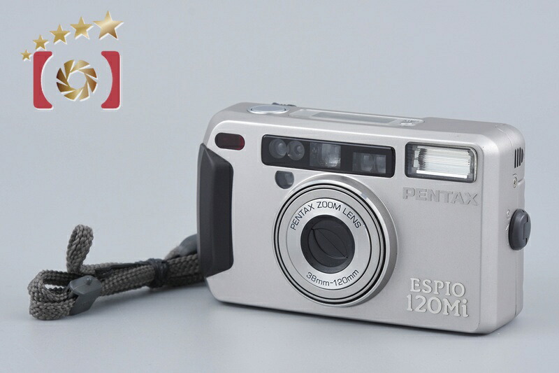 【中古】PENTAX ペンタックス ESPIO 120Mi しろがね色 コンパクトフィルムカメラ