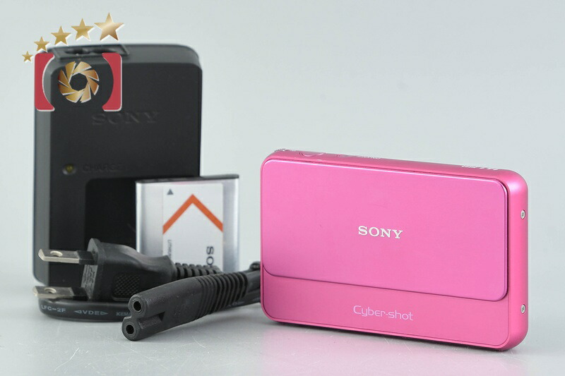 【中古】SONY ソニー Cyber-shot DSC-T99 さくら色 デジタルスチルカメラ 外国で版
