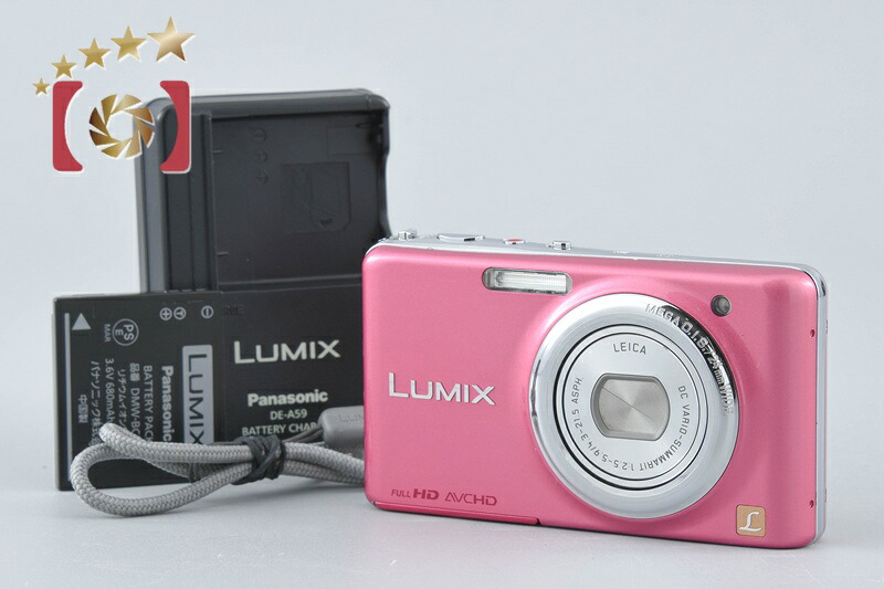 【中古】Panasonic パナソニック LUMIX DMC-FX77 グラマラスピンク コンパクトデジタルカメラ
