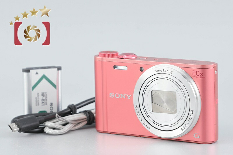【中古】SONY ソニー Cyber-shot DSC-WX350 さくら色 コンパクトデジタルカメラ 多言語相応う