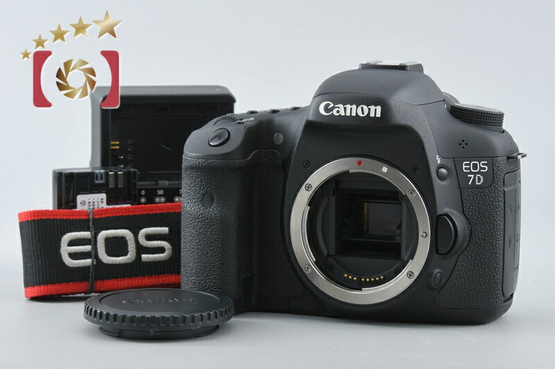【中古】Canon キヤノン EOS 7D デジタル一眼二眼レフ写真機