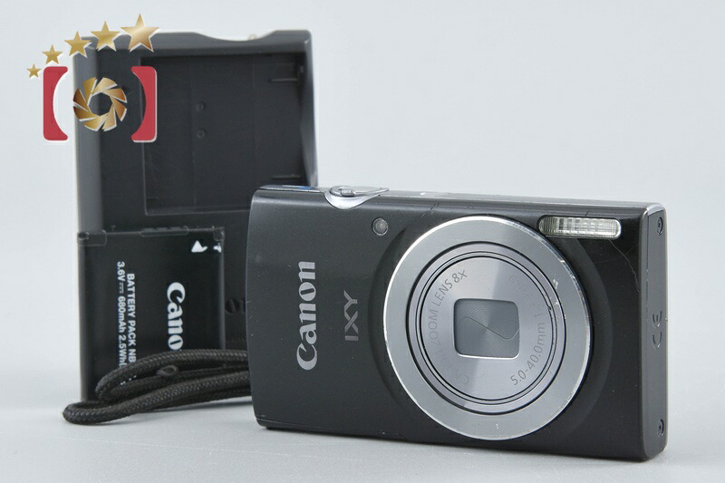 【中古】Canon キヤノン IXY 120 黒いこと コンパクトデジタルカメラ