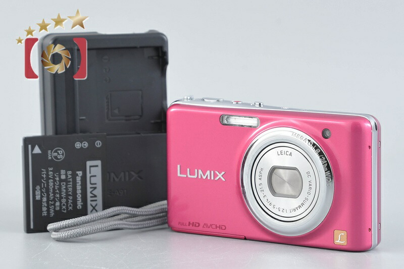 【中古】Panasonic パナソニック LUMIX DMC-FX77 グラマラスピンク コンパクトデジタルカメラ