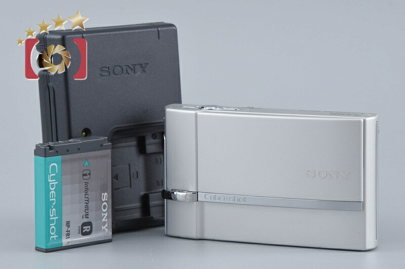 【中古】SONY ソニー Cyber-Shot DSC-T30 しろがね色 デジタルスチルカメラ