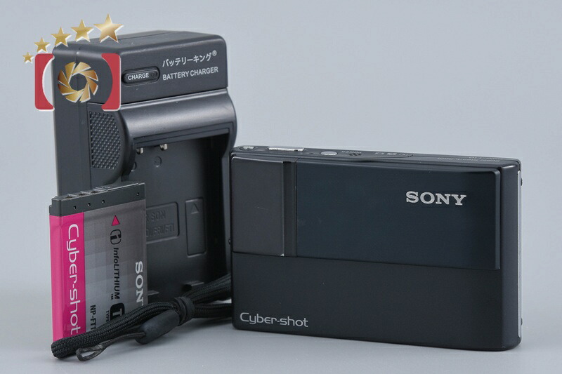 【中古】SONY ソニー Cyber-shot DSC-T10 黒いこと デジタルスチルカメラ