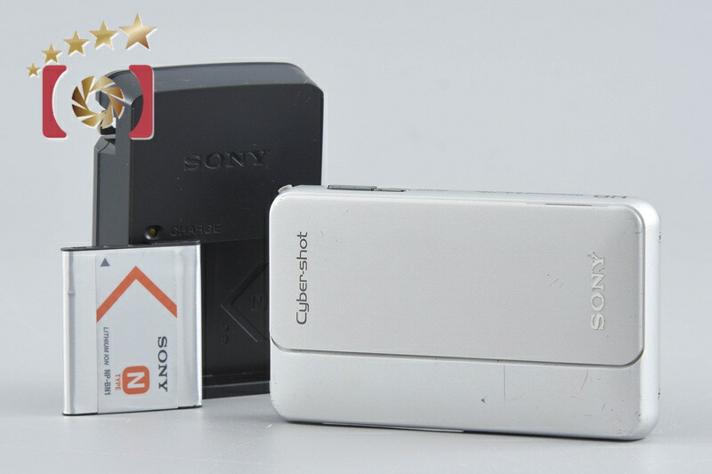 【中古】SONY ソニー Cyber-shot DSC-TX10 しろがね色 コンパクトデジタルカメラ