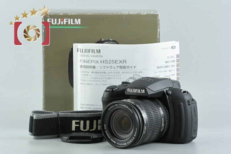【中古】FUJIFILM 富士フイルム FINEPIX HS25EXR コンパクトデジタルカメラ 元箱付き添い人
