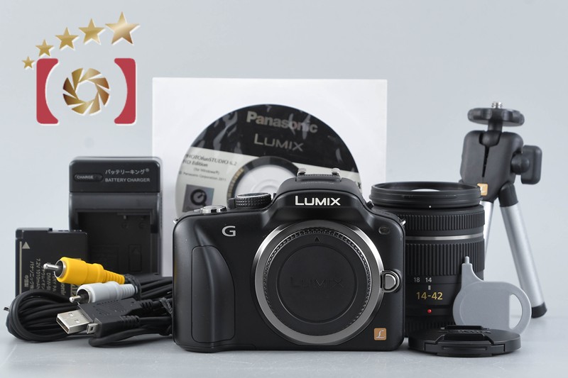 【中古】Panasonic パナソニック DMC-G3 肝ったま黒いこと 望遠レンズ一揃いの道具