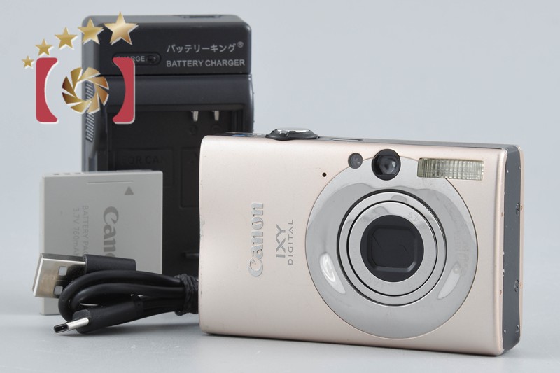 【中古】Canon キヤノン IXY Digital 20 IS 駱駝 コンパクトデジタルカメラ