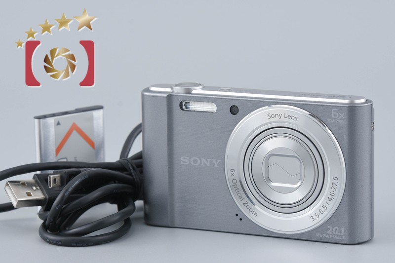 【中古】SONY ソニー Cyber-shot DSC-W810 しろがね色 デジタルスチルカメラ