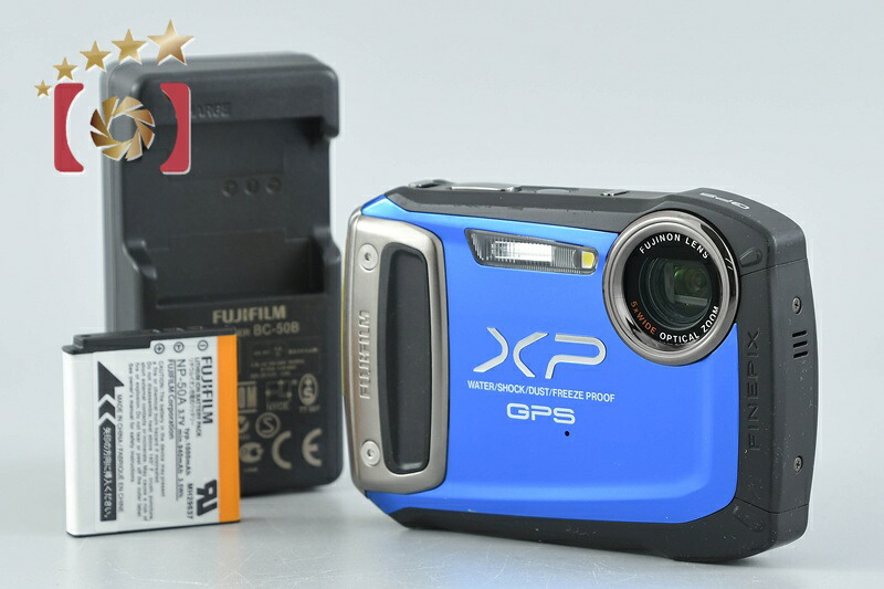 【中古】FUJIFILM 富士フイルム FINEPIX XP150 青碧 コンパクトデジタルカメラ