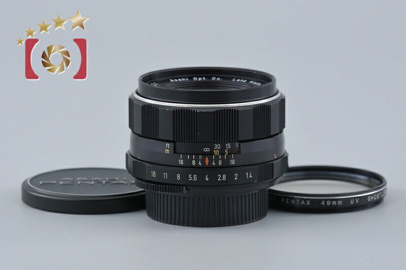 【中古】PENTAX ペンタックス Super-Takumar 50粍 f/1.4 前期型 8枚玉 M42マウント