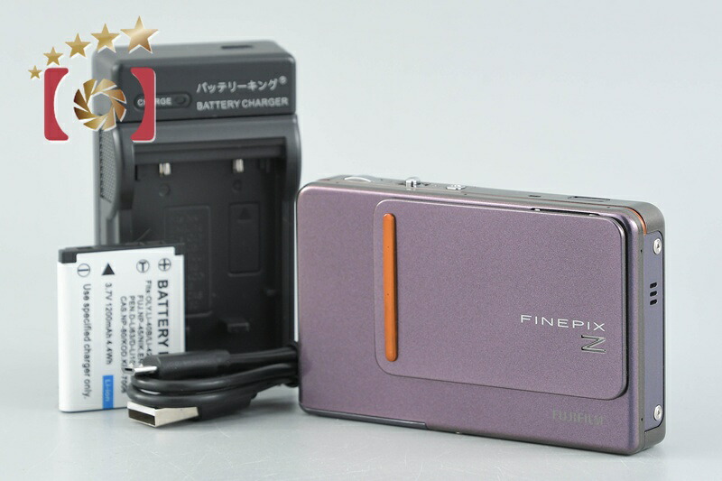 【中古】FUJIFILM 富士フイルム FinePix Z300 パープル コンパクトデジタルカメラ