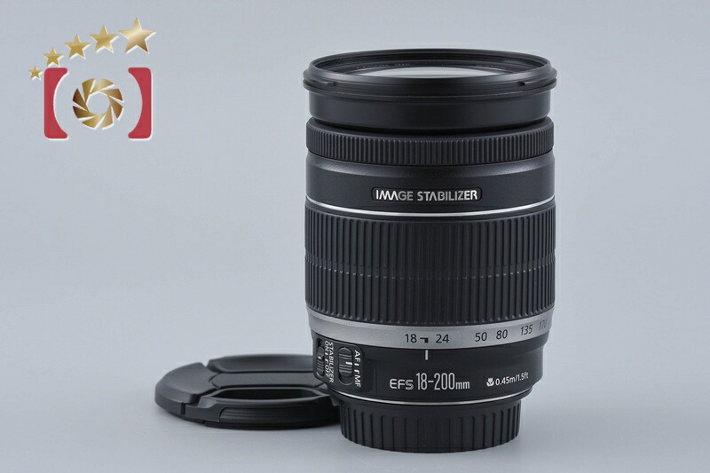 【中古】Canon キヤノン EF-S 18-200粍 f/3.5-5.6 IS