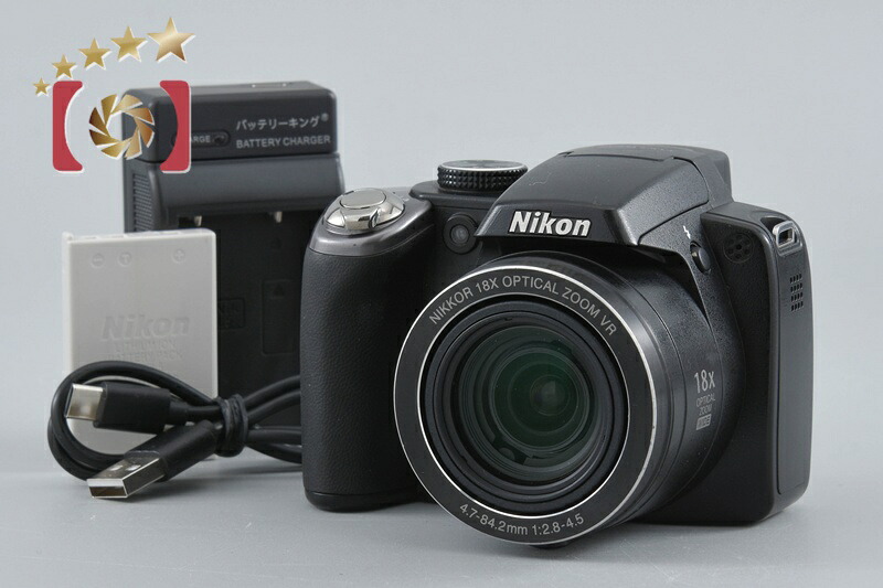 【中古】Nikon ニコン COOLPIX P80 黒いこと コンパクトデジタルカメラ
